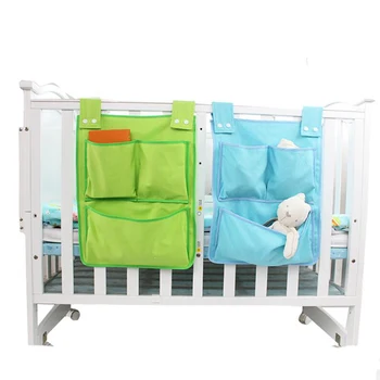 

Home Fabric Storage Bag Wall Debris Storage Bag Small Canvas Multi-Layer Layered Bed Hanging Bag