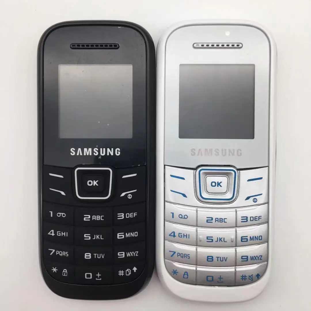 refurbished samsung phones Samsung E1200 Pusha  Refurbished-Original unlocked  cellphone 1.5 inch one sim card Loudspeaker 800 mAh Battery iphone 11 refurbished
