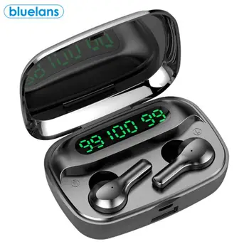 

R3 TWS Waterproof Bluetooth 5.0 Wireless HiFi Stereo Charging Noise Reduction Automatic Pairing Earphone With LED Charging Box