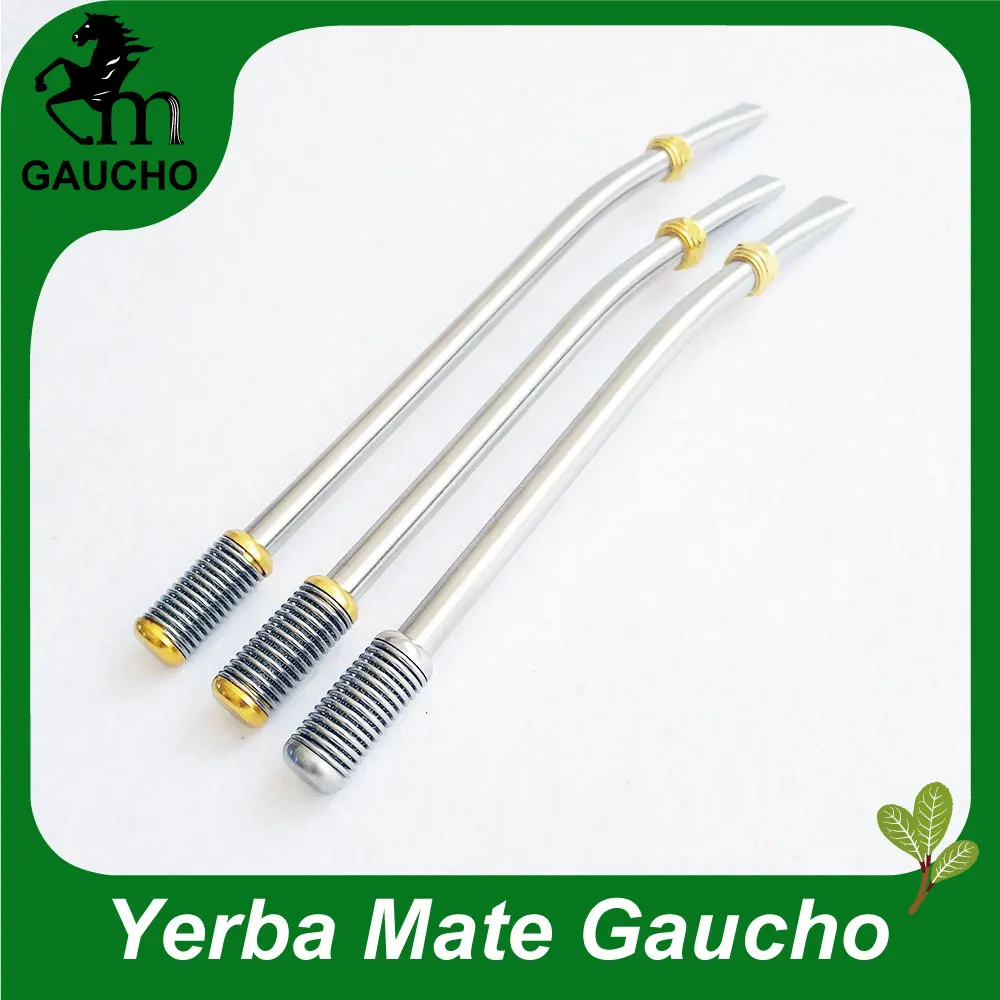 1 шт./лот Yerba mate соломенная изогнутая со съемным двойным фильтром Argentina Yerba mate Bombilla соломинка Легкая очистка Лидер продаж