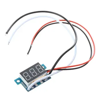 

Digital Mini Ammeter Ammeter of power indicator LED Red 0-5A panel meter