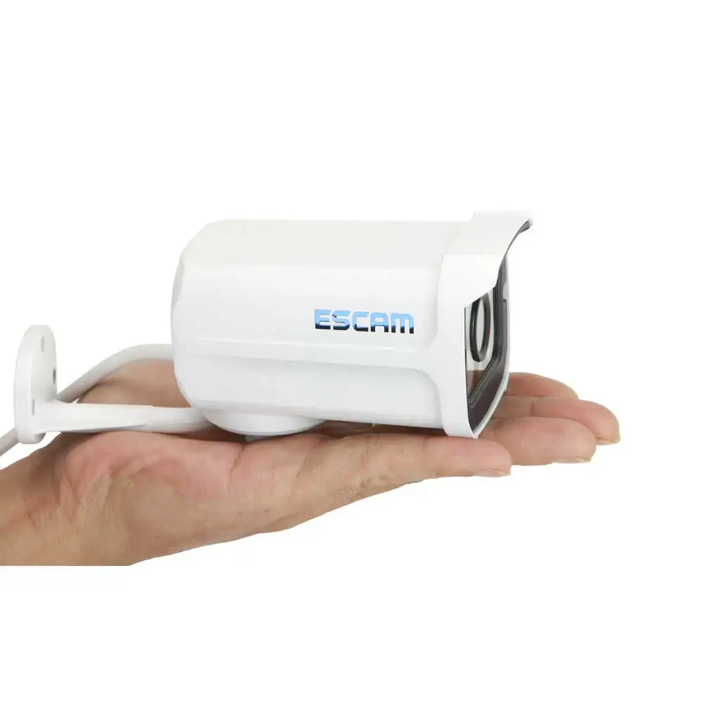 Escam QD300 Мини Пуля POE IP камера 2,0 МП HD 1080P Onvif P2P IR наружного наблюдения ночного видения инфракрасного видеонаблюдения
