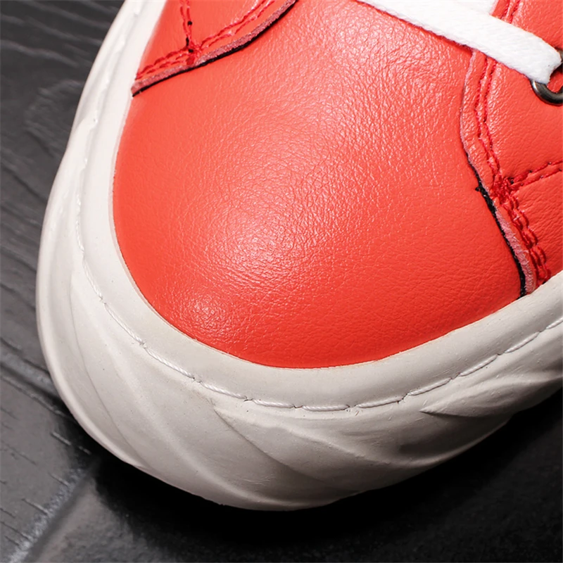 Men Casual Shoes Leather Shoes Men Spring Autumn Fashion Men Boots Fashion New Casual Leather Boots Genuine Leather Men Shoes