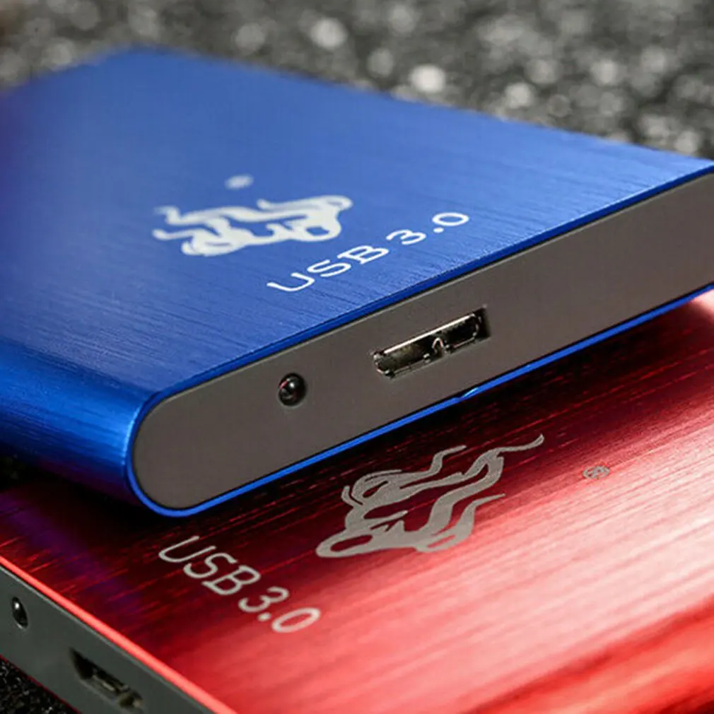 USB 3,0 2 ТБ 1 ТБ внешний жесткий диск HDD 2,5 ''Подходит для ПК, Windows портативный 500GB 1 ТБ 2 ТБ мобильный диск