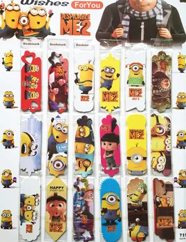 

12pcs/set creative cartoon note paper bookmarks, note paper paging stickers
