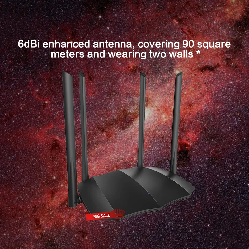 GLC8 AC1200M 10/100/1000 м Гигабитный беспроводной Wi Fi роутер с поддержкой IPV6 домашнего
