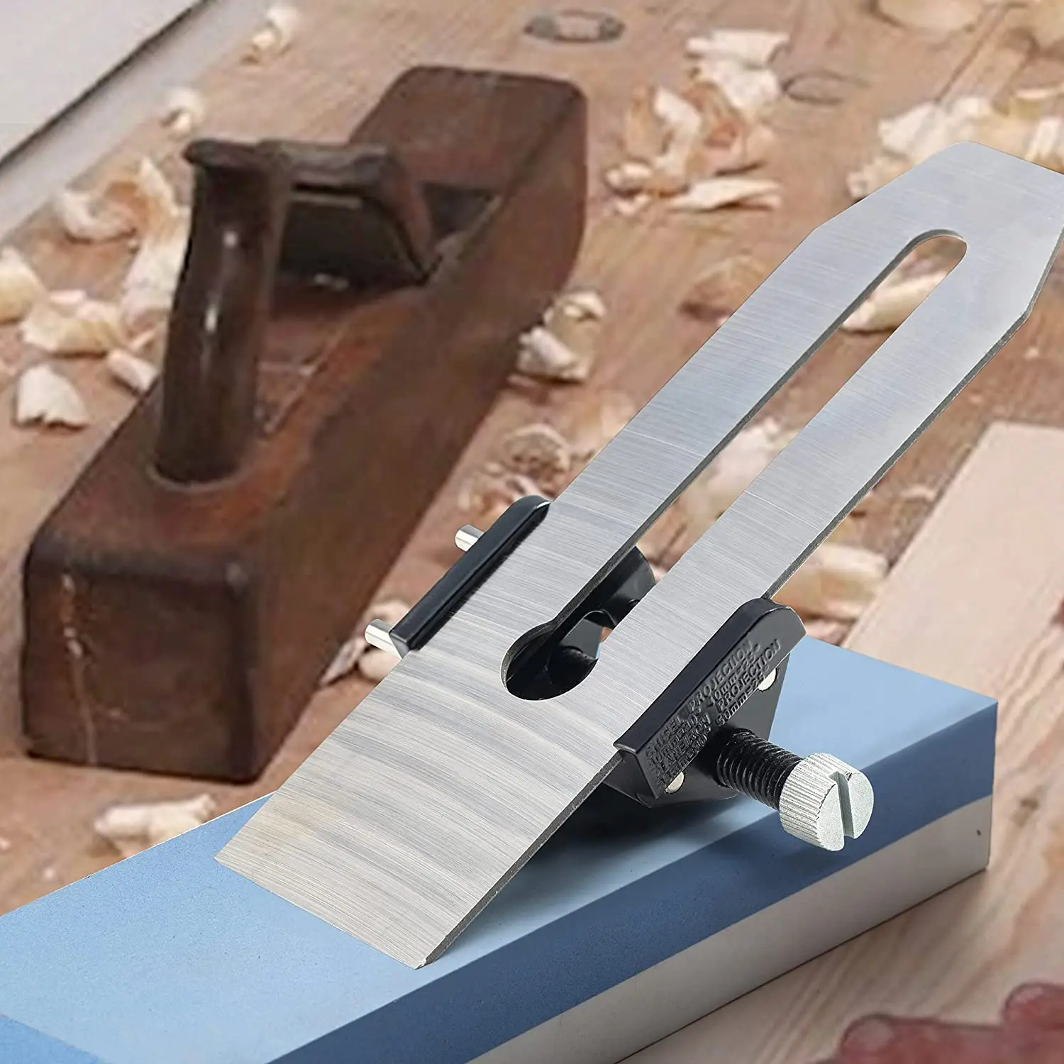 Ezarc Csiszoló Útmutató Sík Penge, Fa Véső És Lapos Él Élező