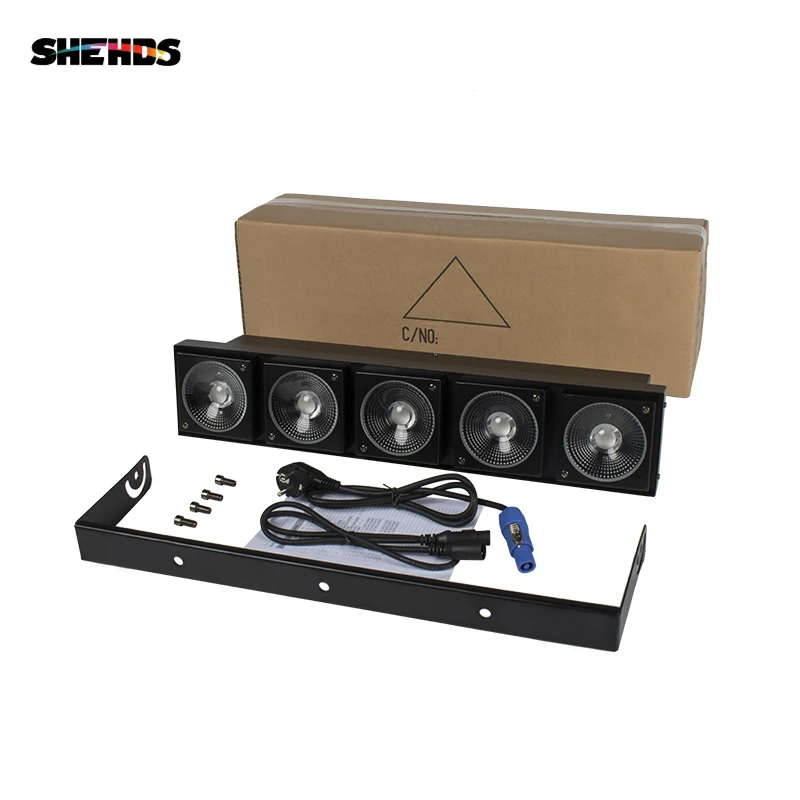 2 шт. светодиодный 5x30 Вт RGB 3in1Matrix освещение длинная лампа лампочка DMX512 Контрольное устройство подходит для DJDisco театральный эффект огни SHEHDS