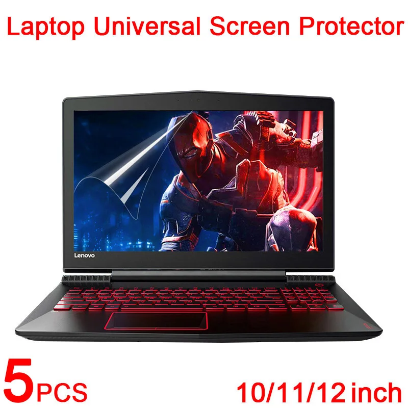 5pcs/lot Glossy Ultra Clear/Matte 10/11/12 Inch Universal Laptop LCD Screen Protectors Cover 16:9 4:3 16:10 PC Notebook Car Film | Мобильные