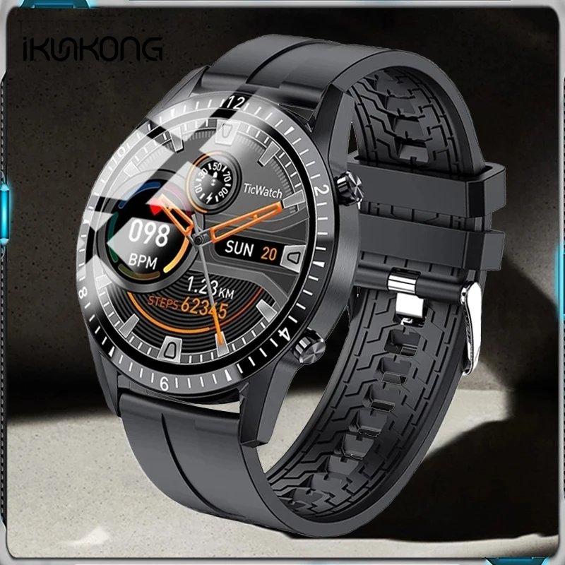2021 Smart Watch Phone Full Touch Screen Sport Fitness Watch IP68 Waterproof Bluetooth Connection For Android ios smartwatch Men