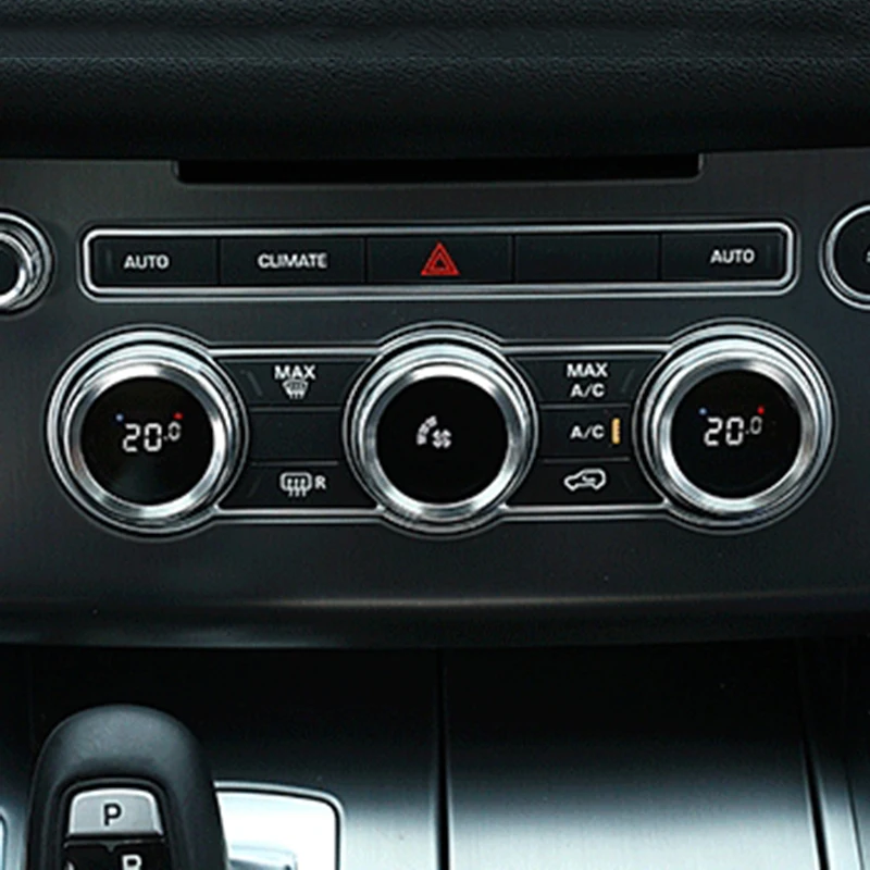 For Land Rover Range Rover L405 4pcs Console Air Condition Knob Cover 2013-2017 For Land Rover Range Rover L405 4pcs Console Air Condition Knob Cover 2013-2017