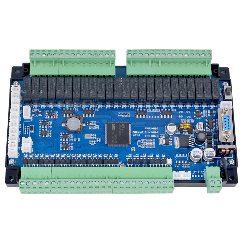 PLC промышленный Управление Совместимость с FX2N-14MR/MT 32 48MRT 4-осевая машина Температура взвешивания аналоговый