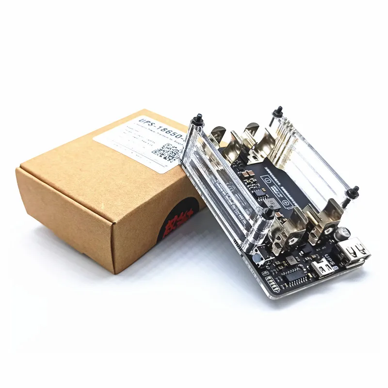 Новый UPS 18650 Lite Power HAT доска с батареей Обнаружение электричества для Raspberry Pi 4B 3B +
