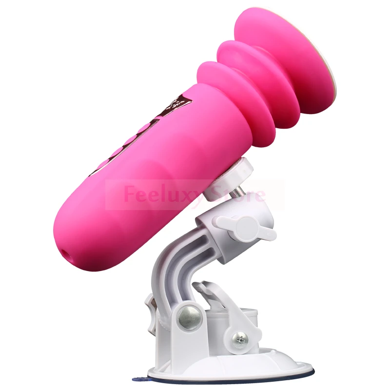  5CM Telescopic Dildo Vibrator Mini Sex Gun Machine for Most Suction Cup Dildo Automatic Gun Thrusti