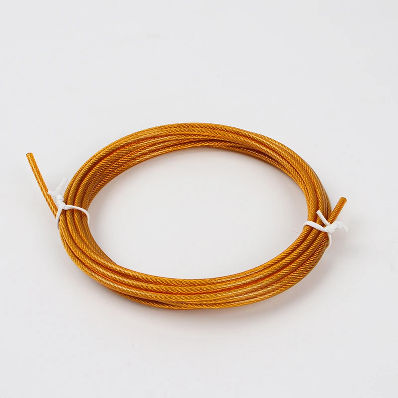Replaceable Rope Steel Wire Cable 3m For Professional Crossfit Sport Speed Jump Rope Skipping Spare Ropes Diameter 2.5mm