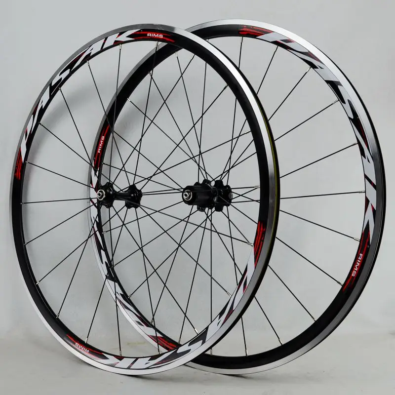 black hub red PASAK набор колесных колес для шоссейных велосипедов 700C герметичный подшипник, ультра светильник, колесная оправа 11 скоростей 1650 г - Цвет: black hub red
