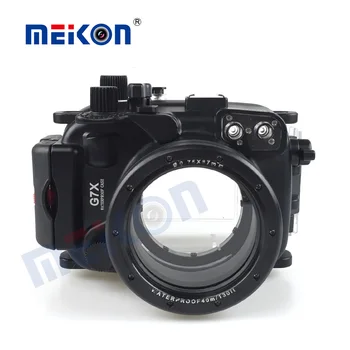 

Diving Camera Case For Canon G7X /G7X II G7X Mark II Underwater 40M Camera housing Protective Cover 1pc