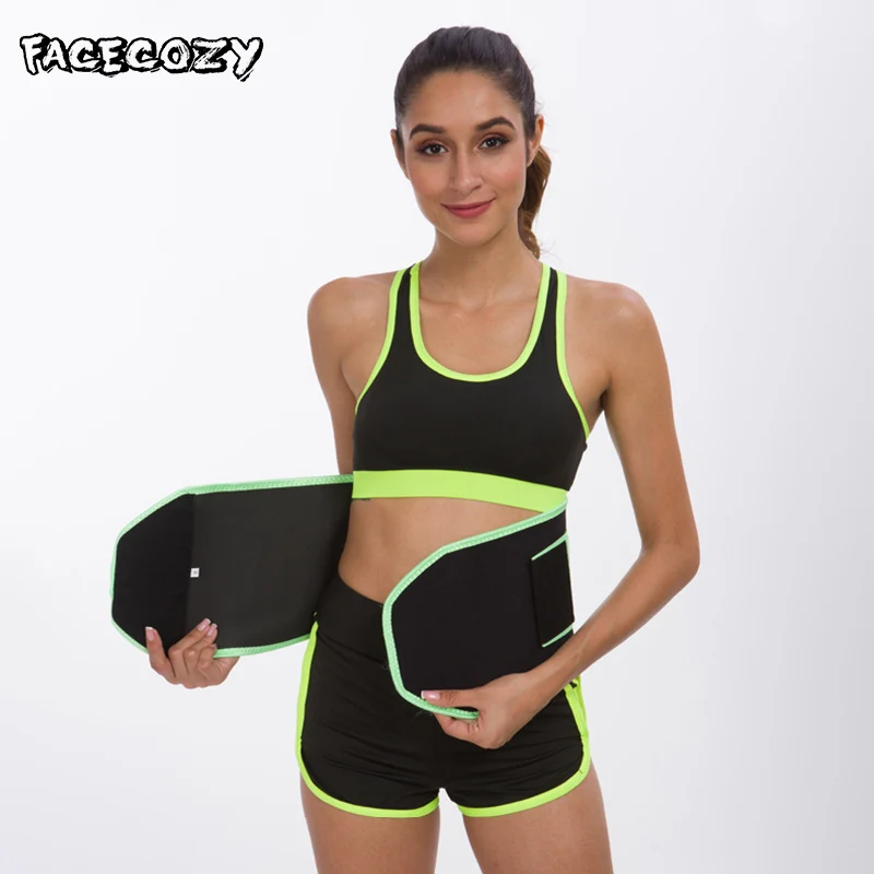 

Facecozy Sports Waist Compression Trainer Shapers Women Waist Trainer Corset Slimming Belt Shaper Body Shaper Modeling Strap