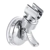 Punch-Free Shower Head Handset Holder, Chrome Bathroom Wall Mount, Adjustable Suction Bracket, Beautifully Polished Brand, New 4
