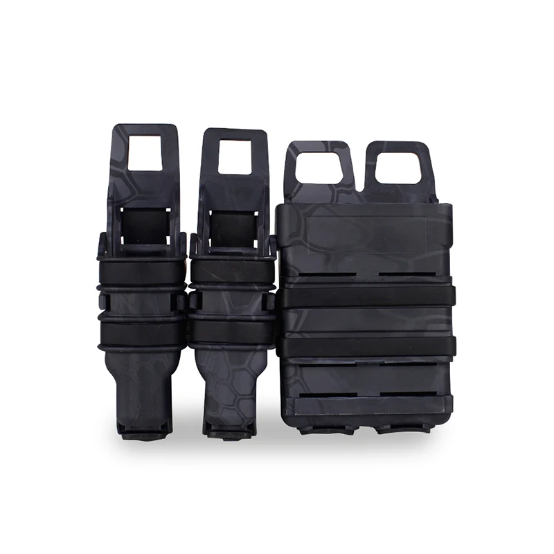 TY Экшн Юнион 5,56 M4 Тактический Пистолет подсумок Molle Fastmag кобура камуфляж Зажим для ремня быстро тянет страйкбол стрельба охота - Цвет: TY
