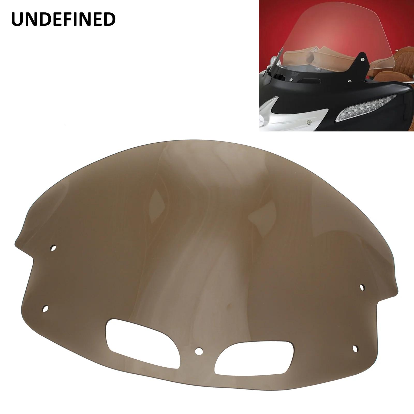 

16 1/8 '' Smoke Motorcycle Windscreen Touring Windshield Deflector For Inidan Chieftain Roadmaster 2014-2019 Classic Dark Horse