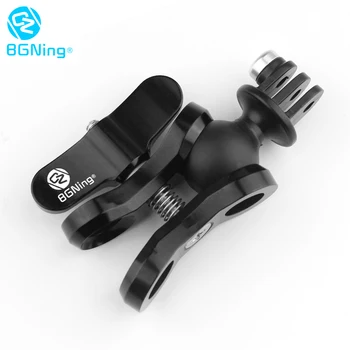 

BGNing Diving Lights Ball Butterfly Clip Arm Clamp Mount with ABS Ball Base Adapter For GOPRO Max 9 8 7 for AKASO EK7000 Camera