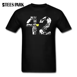 Футболки дизайн Hitchhiker Guide To The Galaxy 4242 мужские футболки с коротким рукавом из хлопка пользовательские мужские Юмористические футболки
