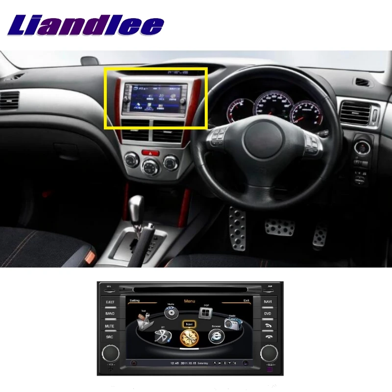 Excellent For Subaru Foreste 2008~2013 LiisLee Car Multimedia TV DVD GPS Audio Hi-Fi Radio Original Style Navigation Advanced NAV NAVI MAP 1