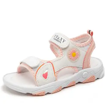 

Girls sandals 2020 new little princess children's shoes beach shoes baby sports boy children's sandals tide
