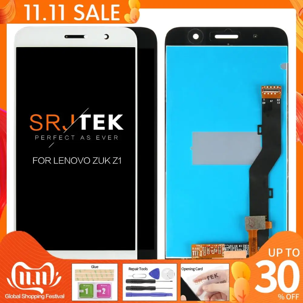 Tested 1920x1080 5.5'' IPS LCD For LENOVO ZUK Z1 Display with Touch Screen Digitizer Replacement Parts | Компьютеры и офис