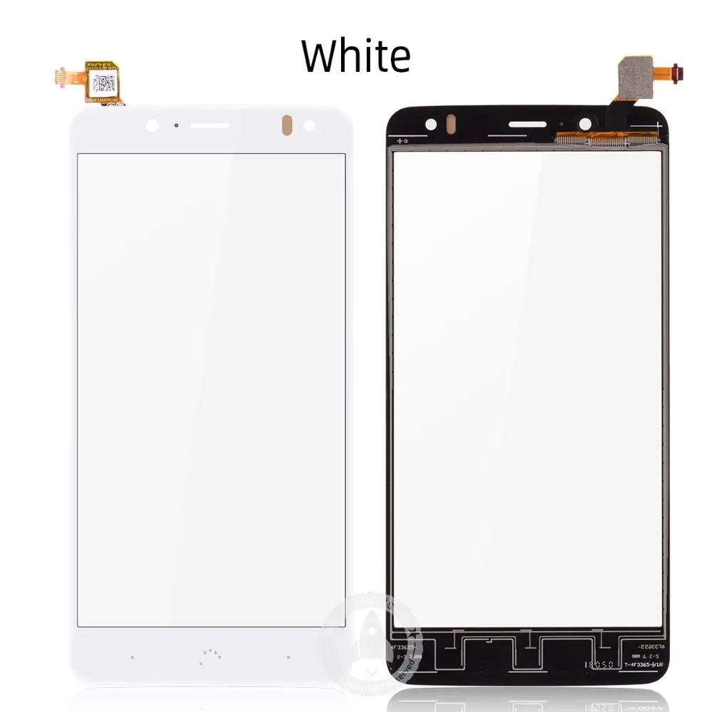 5,5 ''сенсорный экран мобильного телефона для BQ Aquaris V Plus передняя внешняя стеклянная панель дигитайзера - Цвет: Whtie