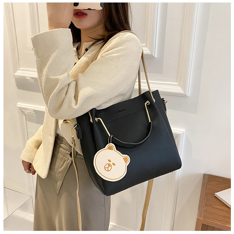 Luxury Handbags Designer Letter Pu Leather Women Shoulder Bags High Capacity Ladies Crossbody Bag Fashion Casual Female Tote Bag