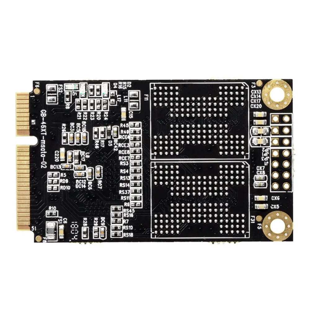 1," Мини Msata3 твердотельный накопитель ноутбук Ssd игра ускорение ноутбук Портативный прочный черный цвет