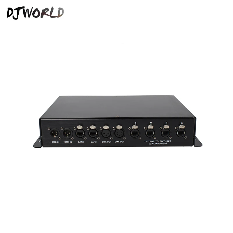 Djworld Быстрая пиксельное освещение декодер высокой мощности лучший продавец с простым удобным профессиональным для DMX кабелей дискотека