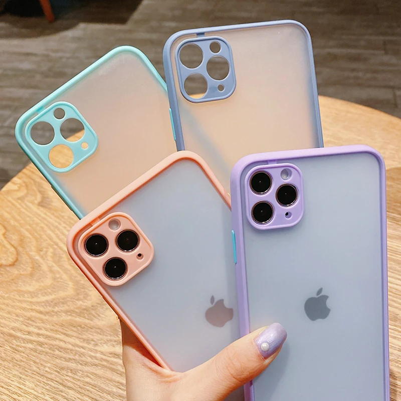 Чехол с полной защитой для объектива iPhone 11 Pro Max XR XS X 7 8 Plus SE 2020 2 iPhone11 iPhonex роскошные