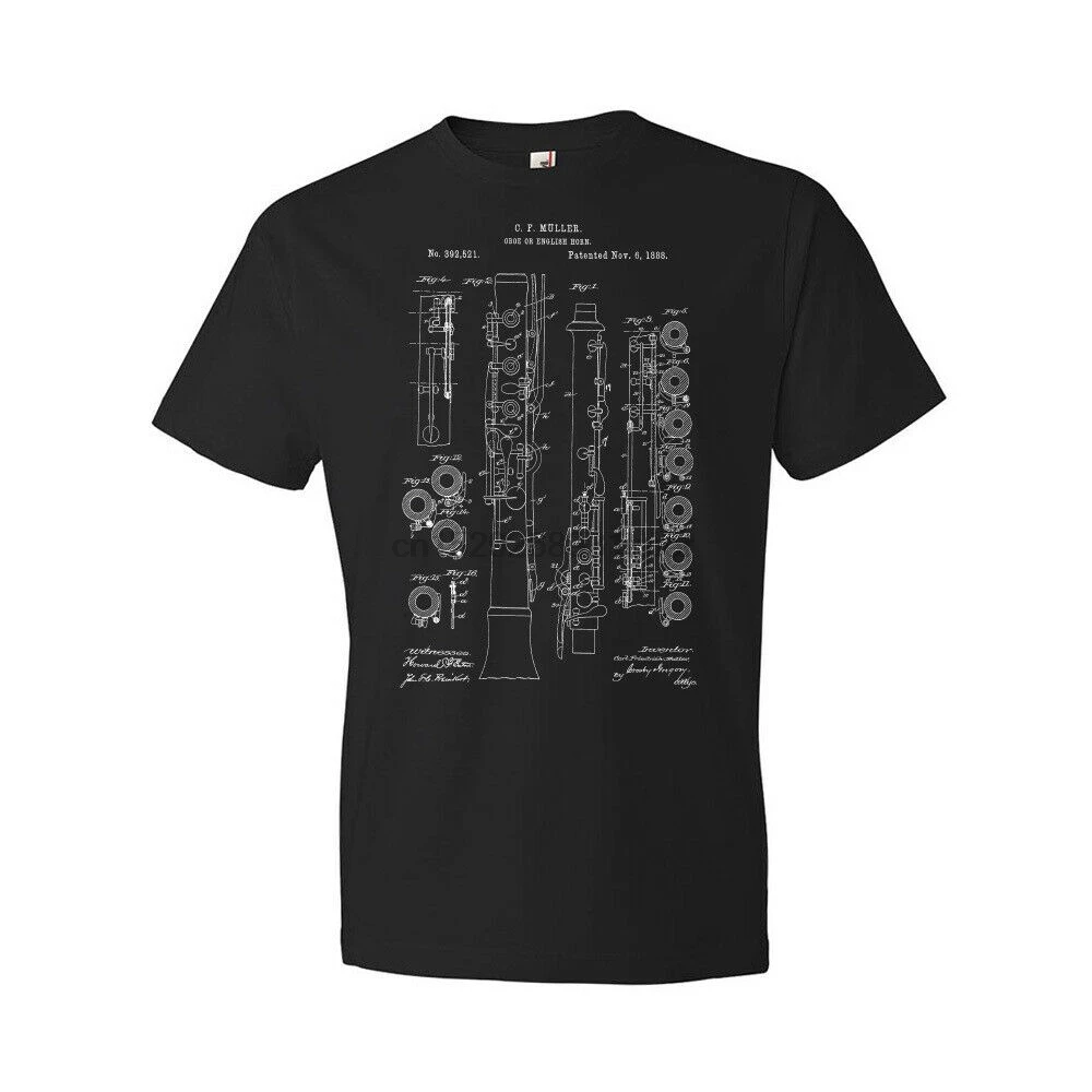 Oboe English Horn Shirt Music Class Teacher Gift Woodwind Tee | Мужская одежда