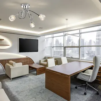 

Nordic Living Room Ceiling Lighting Modern Light Luxury Dining Room Bedroom Glass Home Crystal Ceiling Lamps