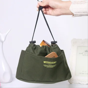 

Drawstring Makeup Case Travel Organizer Lazy Make Up Cases Pouch lady's String Packing Bag For Cosmetic Wash Storage