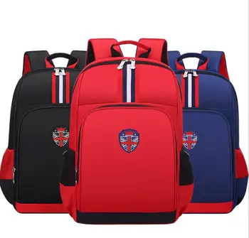 

Schoolbag primary school boys and Girls Backpack kindergarten British style schoolbag Offload Breathable Waterproof Backpack