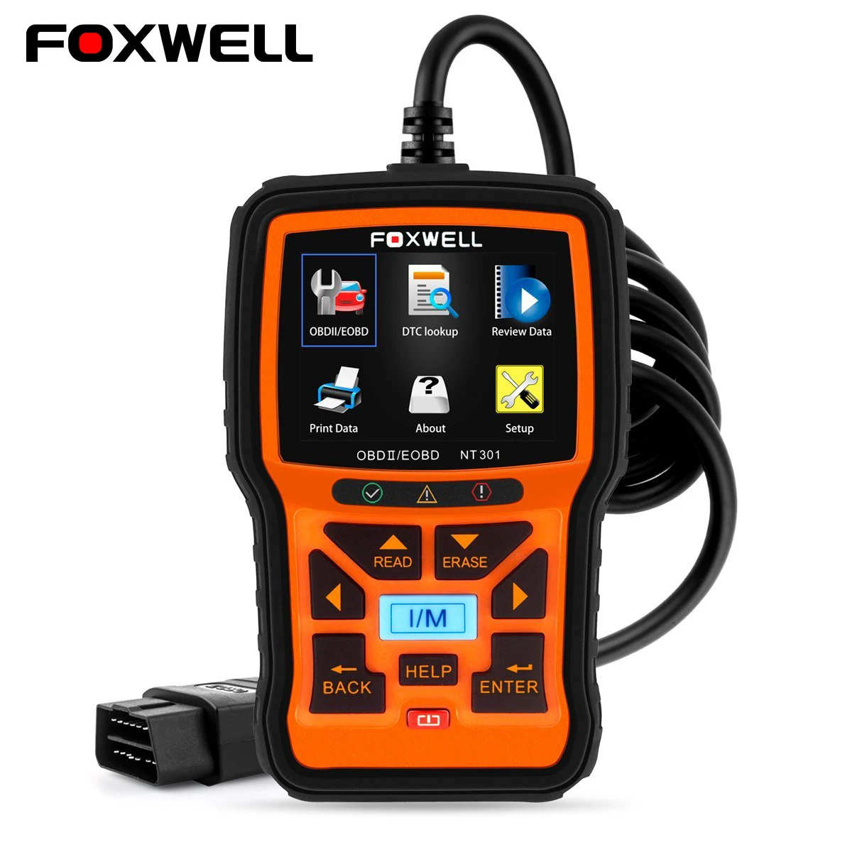 Foxwell Nt301 Obd2 Scanner Professional Read Clear Code Odb 2 Automotivo Scanner Auto Car Diagnostic Tool With Full Obd Function Automotive Scanner Obd 2 Scan Toolfoxwell Nt301 Aliexpress