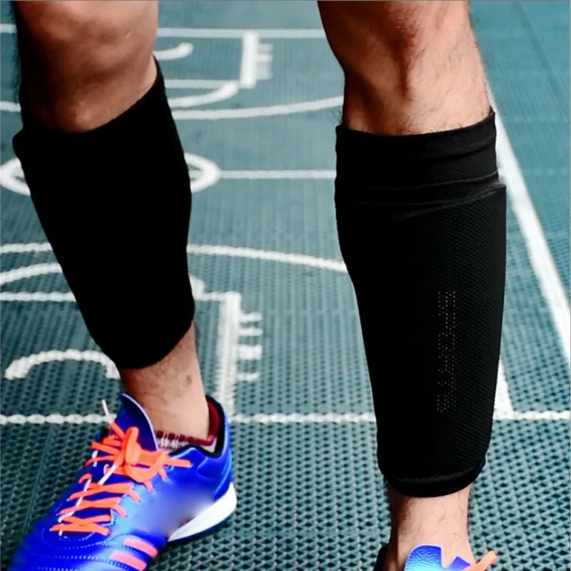 1 пара футбольных Защитных Носков с карманами Футбольные Щитки на голень наколенник поддержки щитки взрослых детей носки