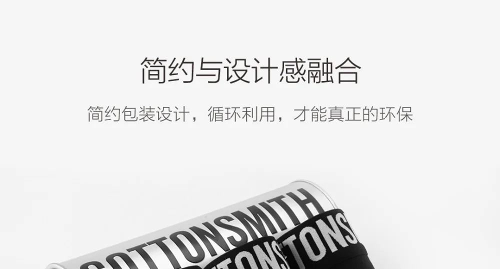 Xiaomi хлопковые мужские трусы из хлопка, 3 шт., трусы-боксеры, мягкие, эластичные шорты средней посадки, дышащие, удобные для хлопка