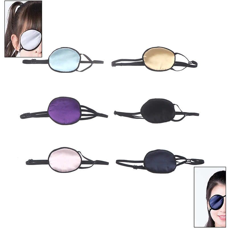 Child Amblyopia Eye Patches Soft Occlusion Medical Lazy Eye Patch Shade Obscure Astigmatism Traniing Eyemask For Child Silk
