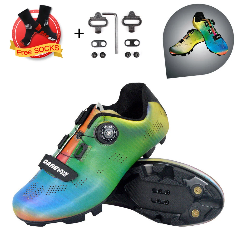 Darevie Mtb Cycling Shoes Chameleon Mtb Cycling Snearkes Light Pro Mountain Bike Shoes Spd