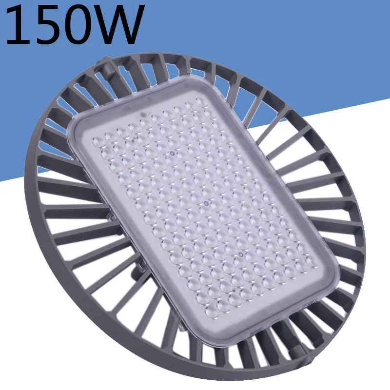 150W НЛО светодиодный подвесной светильник типа high bay AC85 265V SMD3030 160LM/W 3 годовая