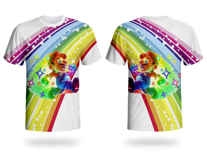 Nintendo Mario loveliness интересный Огонь Футбол 3D футболка WHOSONG мультфильм забавная Футболка мужская уличная одежда Одежда для мальчиков