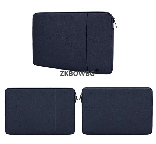 Сумка-чехол для ноутбука Apple Macbook Dell hp lenovo Xiaomi huawei samsung 11 12 13 13,3 14 15 15,6 дюймов - Цвет: Navy