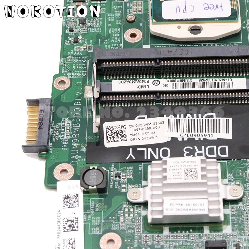 Placa-mãe para notebook