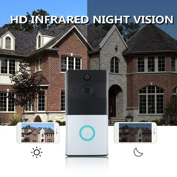 

WF06 Home Smart Wireless WIFI Doorbell Low Power Consumption Waterproof Visual Camera Doorbell Fit For Home Security