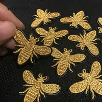 Buy 10pcs/lot Small Yellow Bee Patch Embroidery Sticker Iron on Patches Online - Image 5